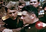 Image of American and Russian Generals Torgau Germany, 1945, second 33 stock footage video 65675055218