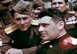 Image of American and Russian Generals Torgau Germany, 1945, second 34 stock footage video 65675055218