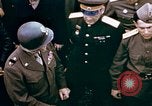Image of American and Russian Generals Germany, 1945, second 40 stock footage video 65675055219