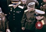 Image of American and Russian Generals Germany, 1945, second 42 stock footage video 65675055219