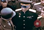 Image of American and Russian Generals Germany, 1945, second 47 stock footage video 65675055219