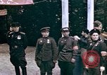 Image of American and Russian forces meet in Torgau Torgau Germany, 1945, second 31 stock footage video 65675055221