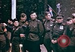 Image of American and Russian forces meet in Torgau Torgau Germany, 1945, second 38 stock footage video 65675055221