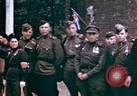 Image of American and Russian forces meet in Torgau Torgau Germany, 1945, second 39 stock footage video 65675055221