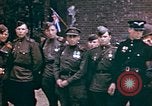 Image of American and Russian forces meet in Torgau Torgau Germany, 1945, second 40 stock footage video 65675055221