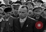 Image of prisoner's interview Dachau Germany, 1945, second 13 stock footage video 65675055231