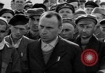Image of prisoner's interview Dachau Germany, 1945, second 15 stock footage video 65675055231
