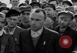 Image of prisoner's interview Dachau Germany, 1945, second 18 stock footage video 65675055231