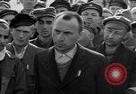 Image of prisoner's interview Dachau Germany, 1945, second 21 stock footage video 65675055231