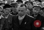 Image of prisoner's interview Dachau Germany, 1945, second 23 stock footage video 65675055231