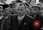 Image of prisoner's interview Dachau Germany, 1945, second 26 stock footage video 65675055231