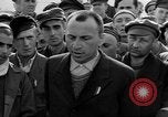 Image of prisoner's interview Dachau Germany, 1945, second 27 stock footage video 65675055231
