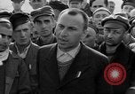 Image of prisoner's interview Dachau Germany, 1945, second 28 stock footage video 65675055231