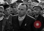 Image of prisoner's interview Dachau Germany, 1945, second 30 stock footage video 65675055231