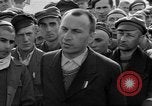 Image of prisoner's interview Dachau Germany, 1945, second 31 stock footage video 65675055231