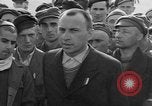 Image of prisoner's interview Dachau Germany, 1945, second 35 stock footage video 65675055231
