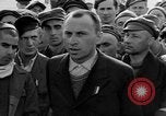 Image of prisoner's interview Dachau Germany, 1945, second 38 stock footage video 65675055231