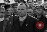 Image of prisoner's interview Dachau Germany, 1945, second 39 stock footage video 65675055231