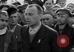 Image of prisoner's interview Dachau Germany, 1945, second 41 stock footage video 65675055231