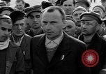 Image of prisoner's interview Dachau Germany, 1945, second 44 stock footage video 65675055231
