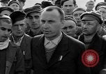 Image of prisoner's interview Dachau Germany, 1945, second 46 stock footage video 65675055231