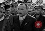Image of prisoner's interview Dachau Germany, 1945, second 48 stock footage video 65675055231