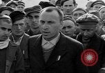Image of prisoner's interview Dachau Germany, 1945, second 51 stock footage video 65675055231