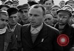 Image of prisoner's interview Dachau Germany, 1945, second 53 stock footage video 65675055231