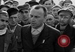 Image of prisoner's interview Dachau Germany, 1945, second 55 stock footage video 65675055231
