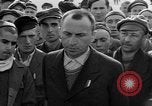 Image of prisoner's interview Dachau Germany, 1945, second 57 stock footage video 65675055231