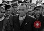 Image of prisoner's interview Dachau Germany, 1945, second 61 stock footage video 65675055231