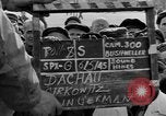 Image of prisoner's interview Dachau Germany, 1945, second 5 stock footage video 65675055232