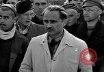Image of prisoner's interview Dachau Germany, 1945, second 14 stock footage video 65675055232