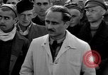 Image of prisoner's interview Dachau Germany, 1945, second 15 stock footage video 65675055232