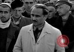 Image of prisoner's interview Dachau Germany, 1945, second 17 stock footage video 65675055232