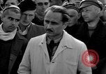 Image of prisoner's interview Dachau Germany, 1945, second 22 stock footage video 65675055232