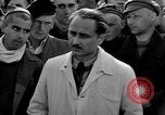 Image of prisoner's interview Dachau Germany, 1945, second 23 stock footage video 65675055232