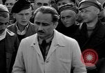 Image of prisoner's interview Dachau Germany, 1945, second 28 stock footage video 65675055232