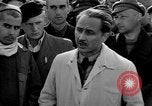 Image of prisoner's interview Dachau Germany, 1945, second 34 stock footage video 65675055232