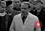 Image of prisoner's interview Dachau Germany, 1945, second 39 stock footage video 65675055232