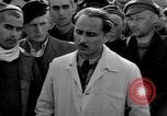 Image of prisoner's interview Dachau Germany, 1945, second 43 stock footage video 65675055232