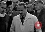 Image of prisoner's interview Dachau Germany, 1945, second 49 stock footage video 65675055232