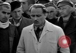 Image of prisoner's interview Dachau Germany, 1945, second 51 stock footage video 65675055232