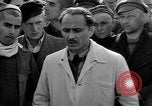 Image of prisoner's interview Dachau Germany, 1945, second 52 stock footage video 65675055232