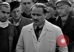 Image of prisoner's interview Dachau Germany, 1945, second 54 stock footage video 65675055232