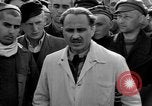 Image of prisoner's interview Dachau Germany, 1945, second 61 stock footage video 65675055232