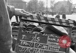 Image of prisoner's interview Dachau Germany, 1945, second 9 stock footage video 65675055233