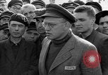 Image of prisoner's interview Dachau Germany, 1945, second 15 stock footage video 65675055233