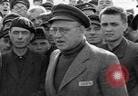 Image of prisoner's interview Dachau Germany, 1945, second 20 stock footage video 65675055233