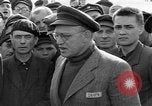 Image of prisoner's interview Dachau Germany, 1945, second 21 stock footage video 65675055233